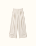 Pantalón sastre baggy perla