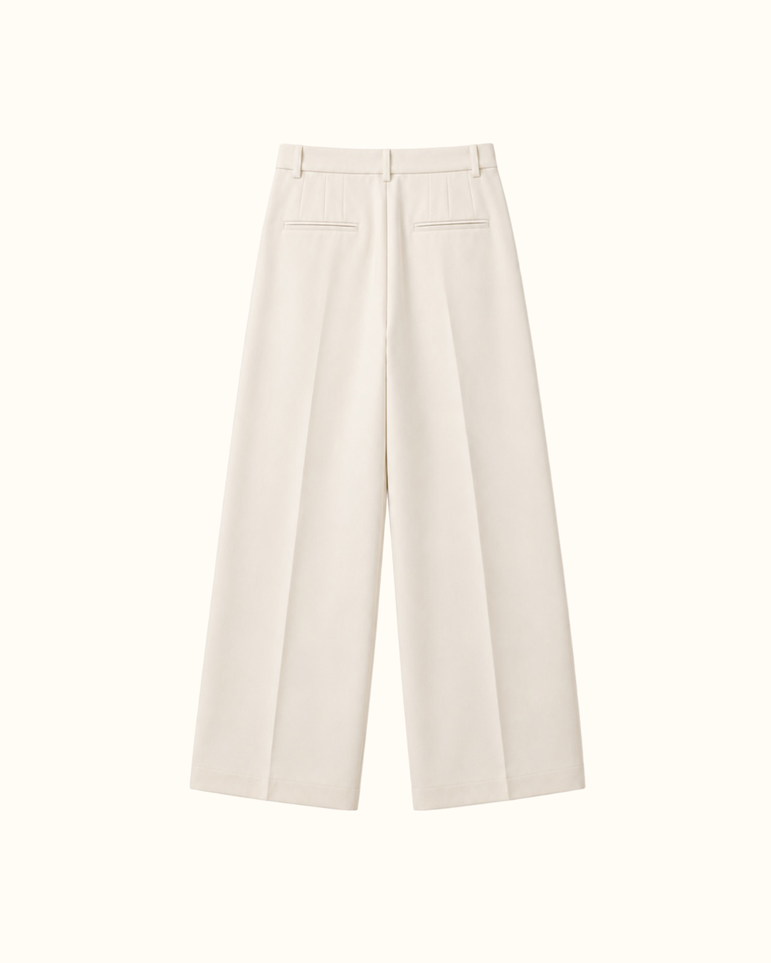 Pantalón sastre baggy perla