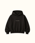 Hoodie boxy fit oversize brown