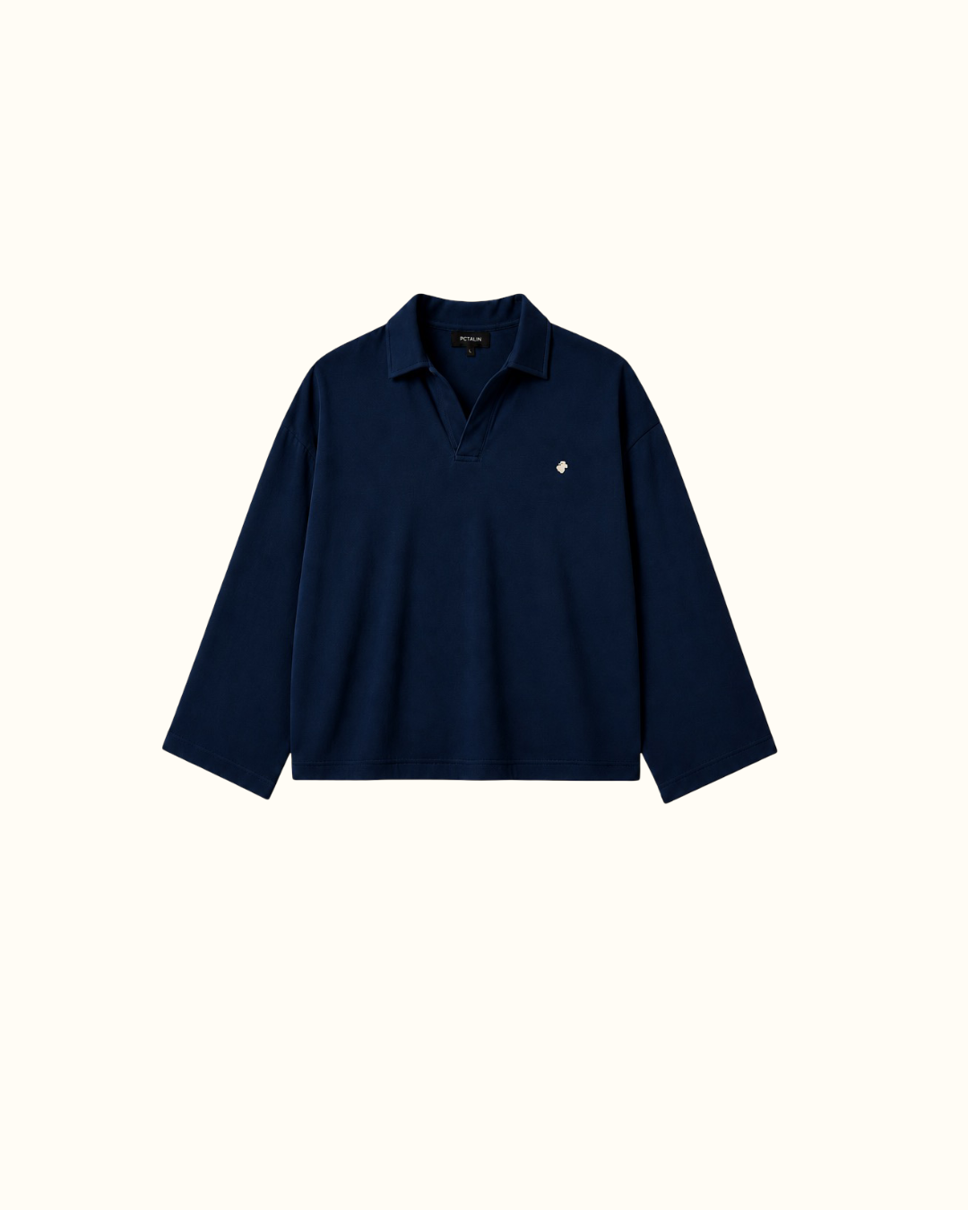Long sleeve camisero - azul noche