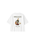 Polo blanco Open Club