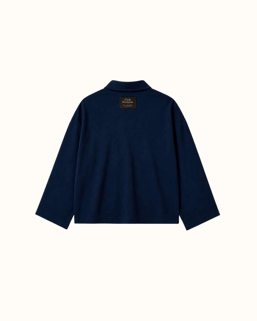 Long sleeve camisero - azul noche