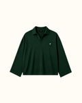 Long sleeve camisero verde
