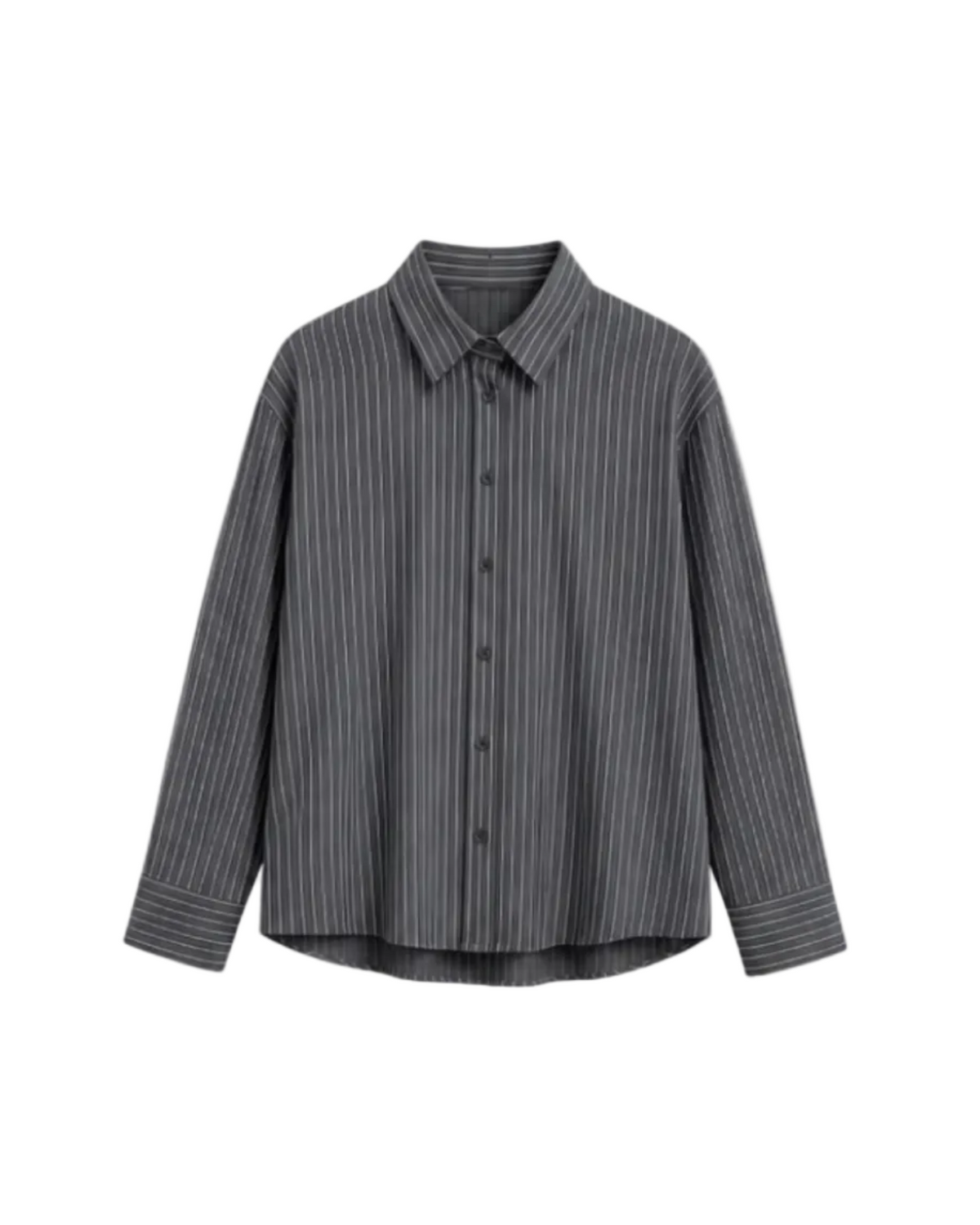 Camisa manga larga gris