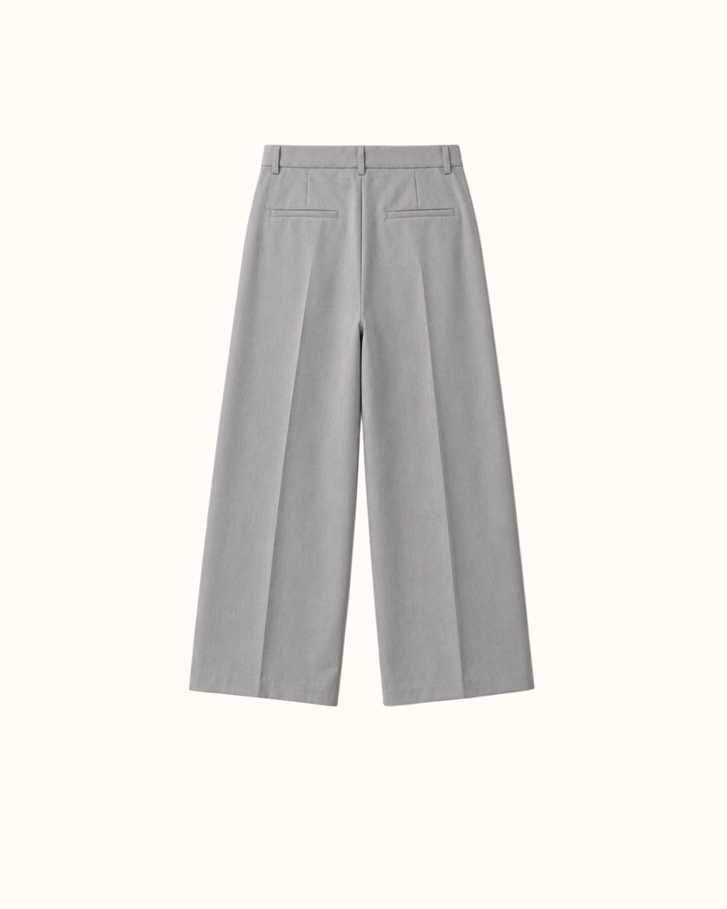 Pantalón sastre baggy gris