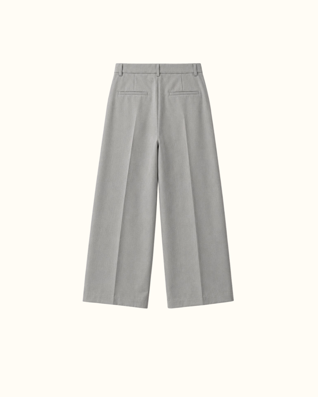 Pantalón sastre baggy gris