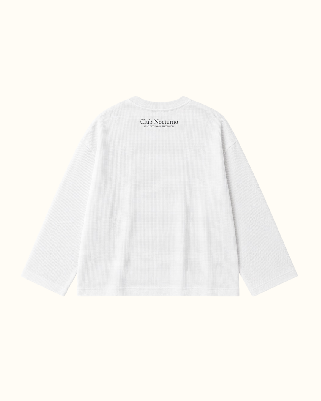 Long sleeve white