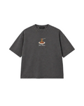 Nocturne box tee grey