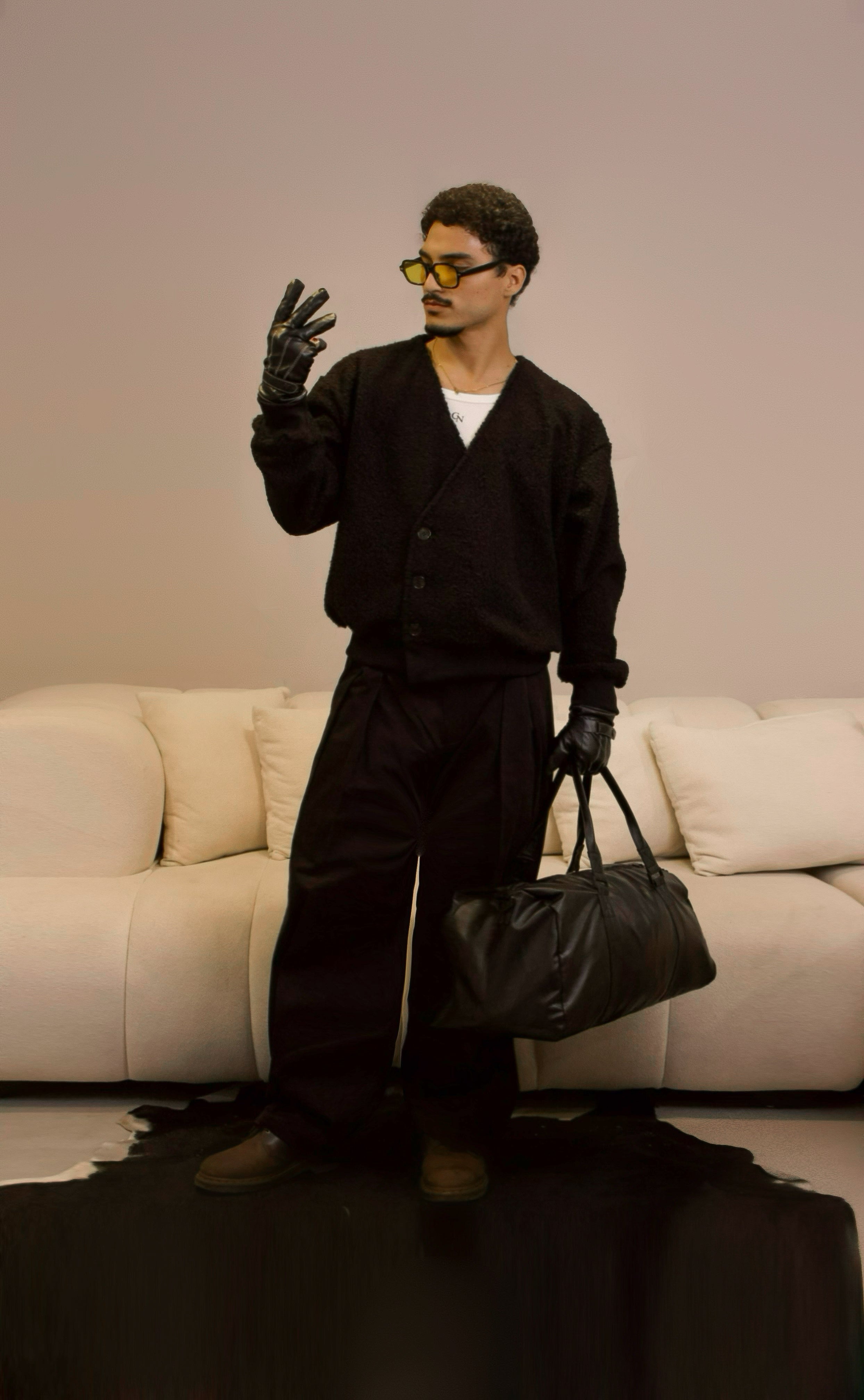 Pantalón sastre negro